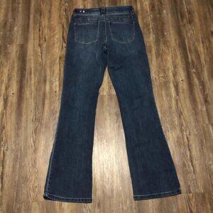 Democracy Jeans Women's 6 Ab Technology Mid Rise Stretch Bootcut Curvy Denim